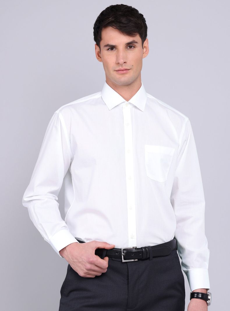 Camisa Formal Slim Fit Color Manga Larga