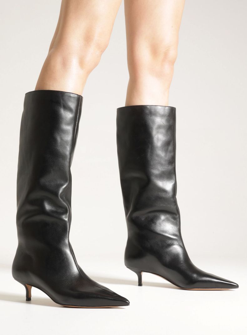 Bota Simona Cuero Mujer