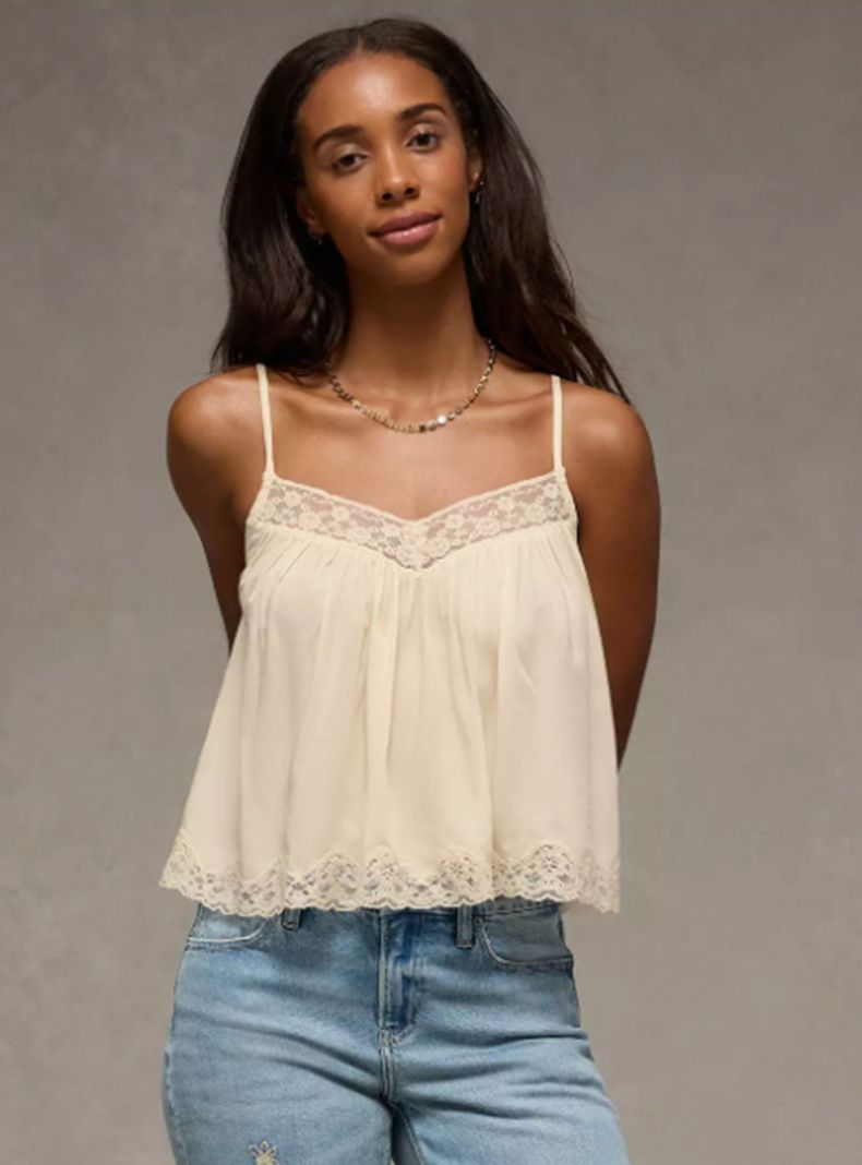 Blusa Ae Encaje Romántica