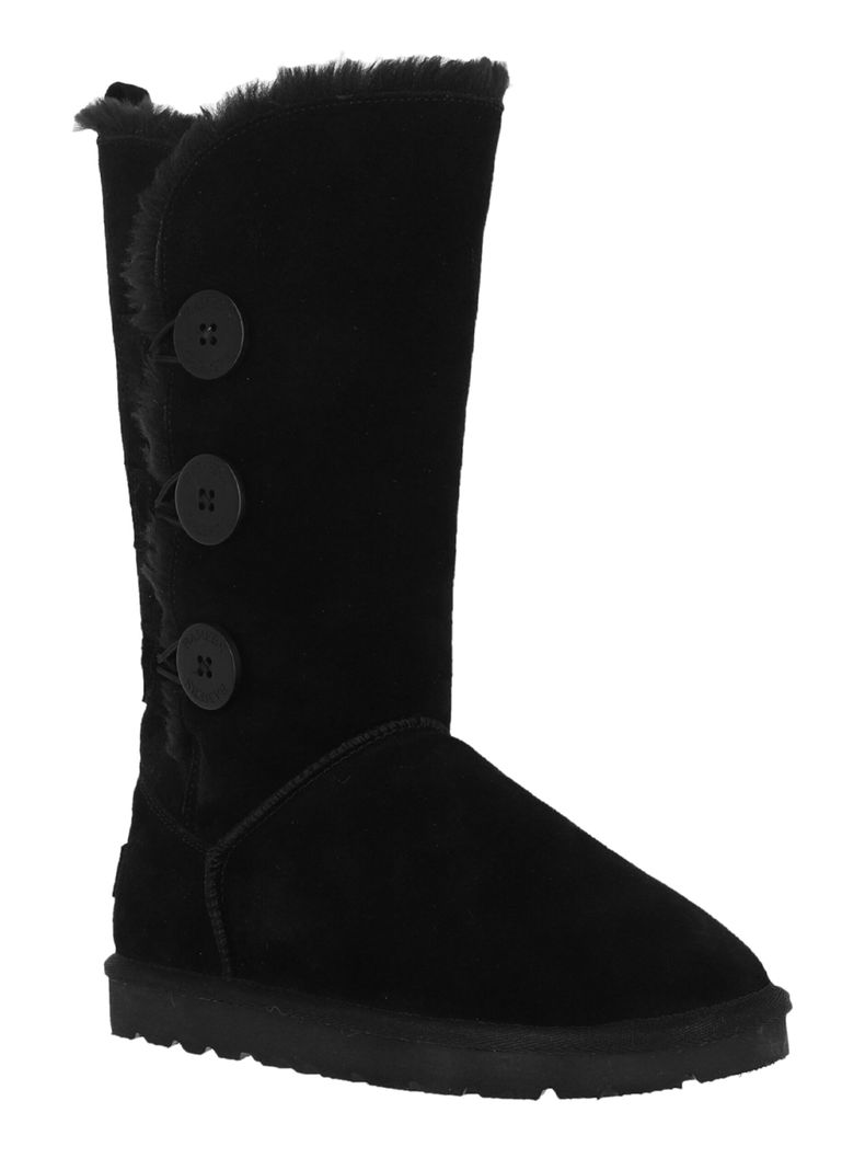 Bota Blast Button High Chiporro Leather Mujer-1