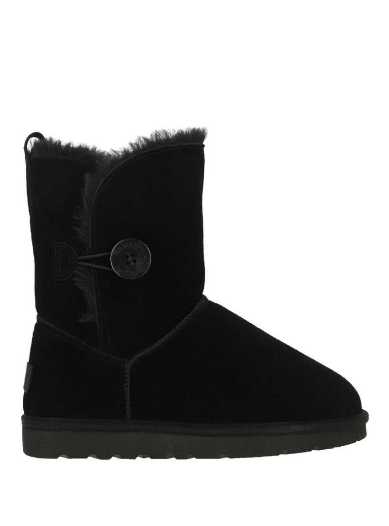 Bota Diseño Blast Button Leather Cuero Mujer-0