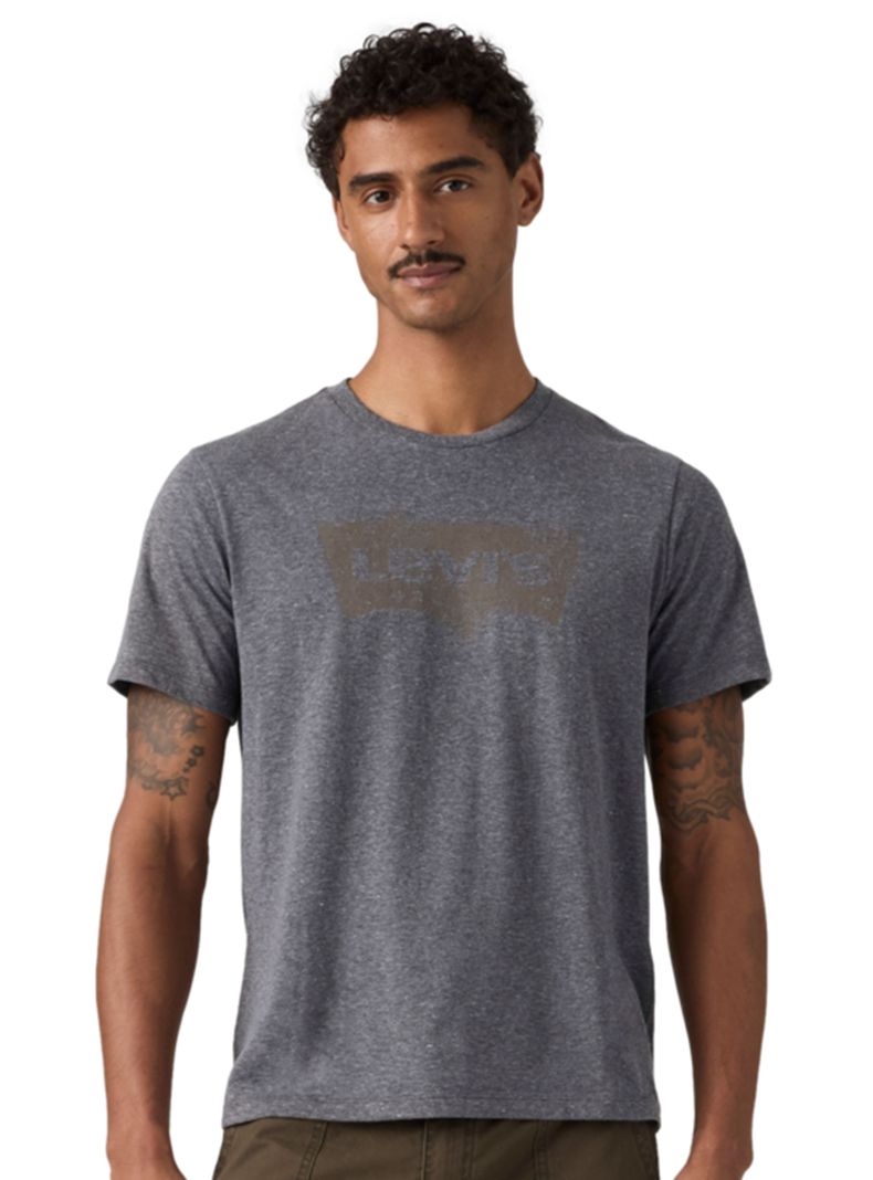 Polera Manga Corta con Logo Frontal