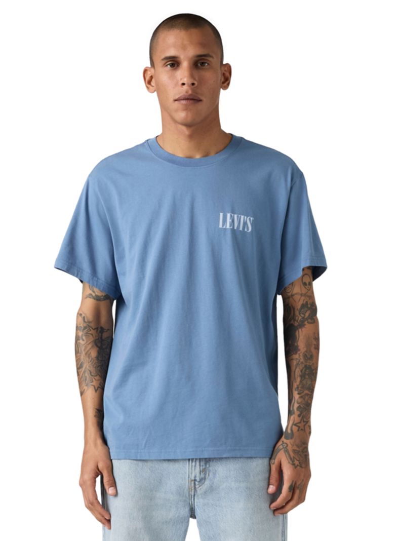 Polera Manga Corta Cuello Redondo Print