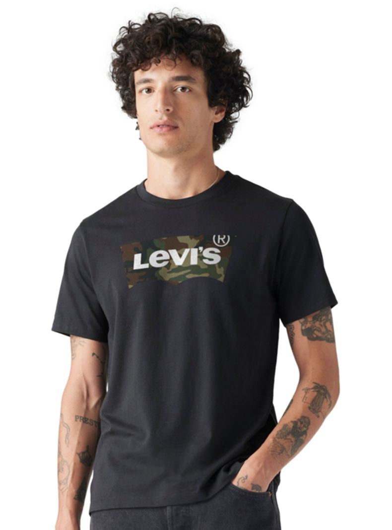 Polera Manga Corta Espampado Logo