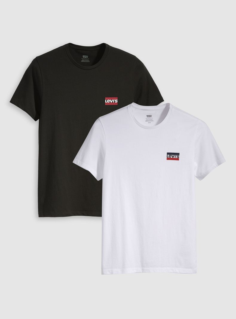 Pack 2 Poleras Manga Corta Algodón