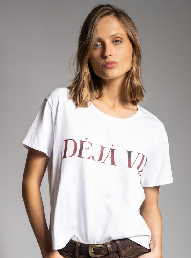 Polera Deja Vu Blanco
