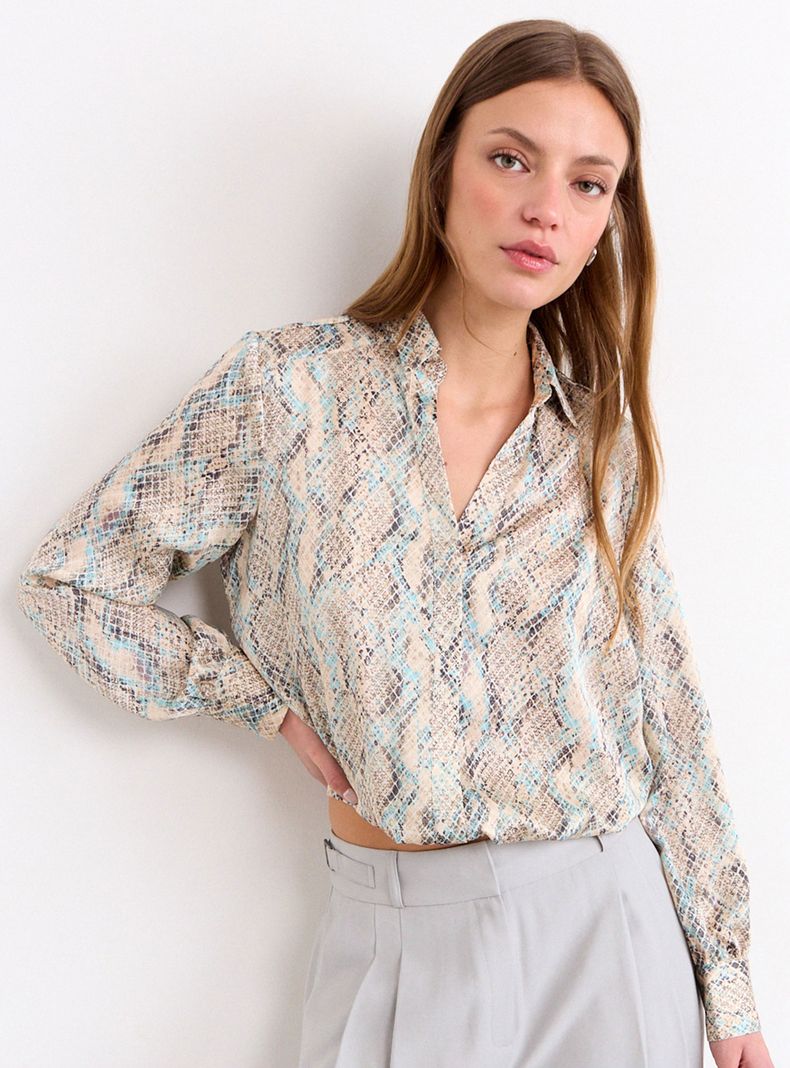 Blusa Fantasía Botón