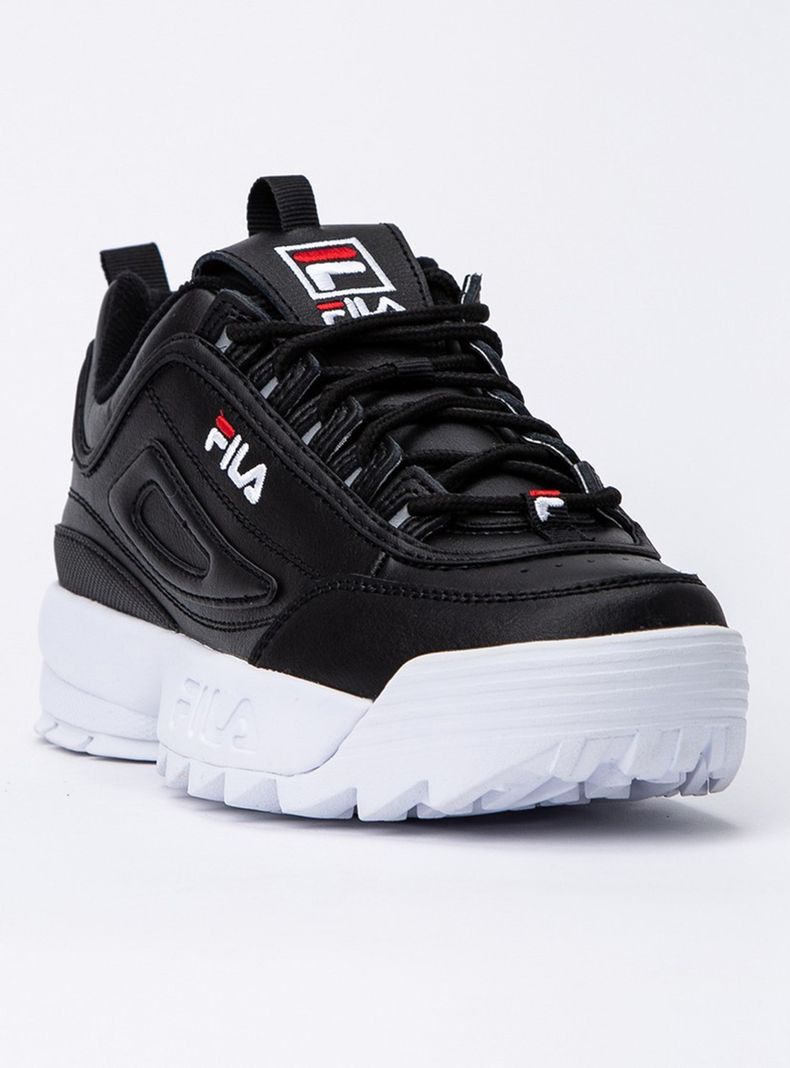 Zapatilla Urbana Black Disruptor PlataformaMujer-1