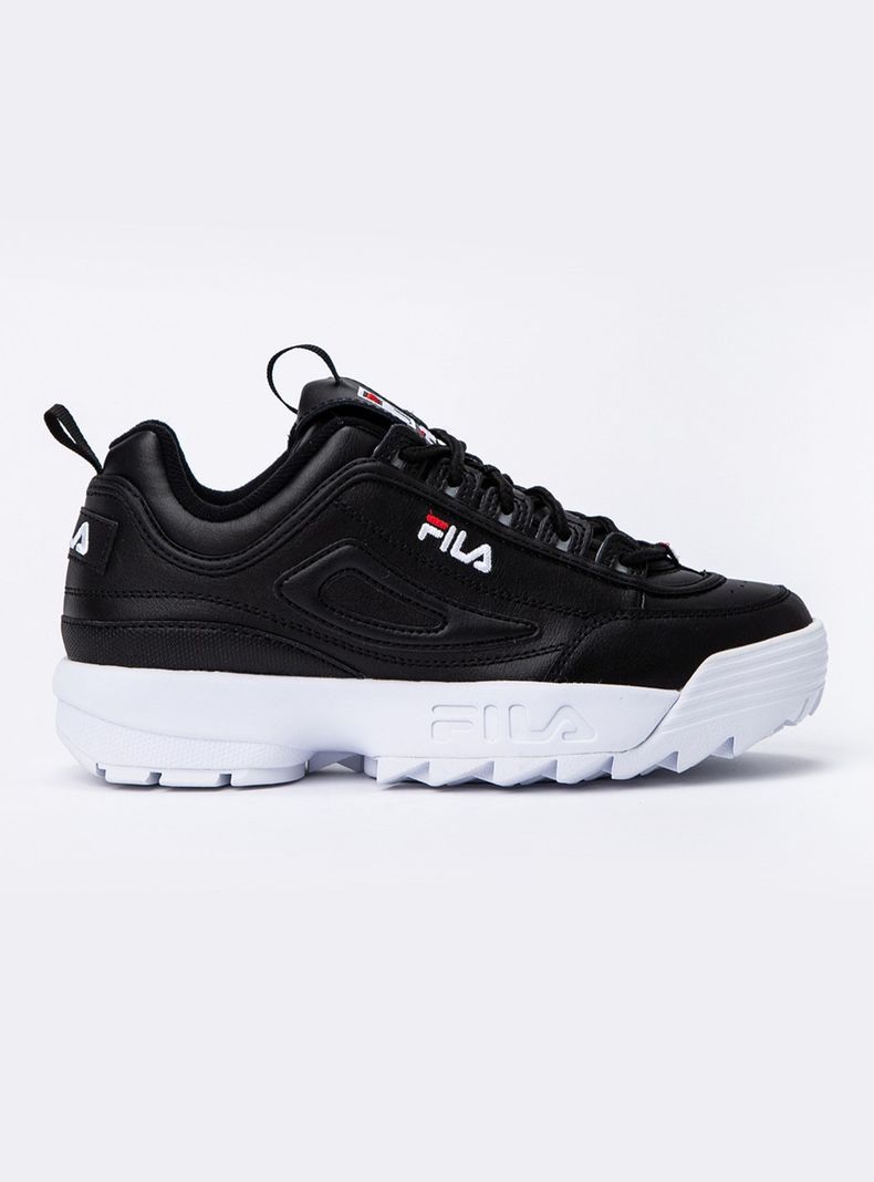 Zapatilla Urbana Black Disruptor PlataformaMujer-0