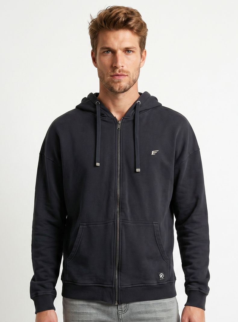 Polerón Capucha Full Zipper