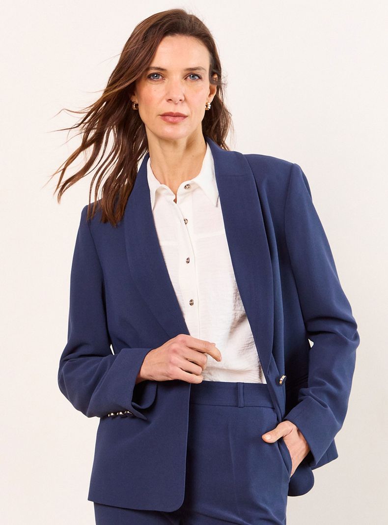 Blazer Solapa Continua
