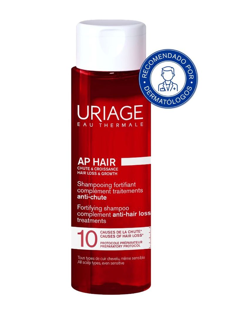 Shampoo Anti-caída A.P Hair 200ml Uriage
