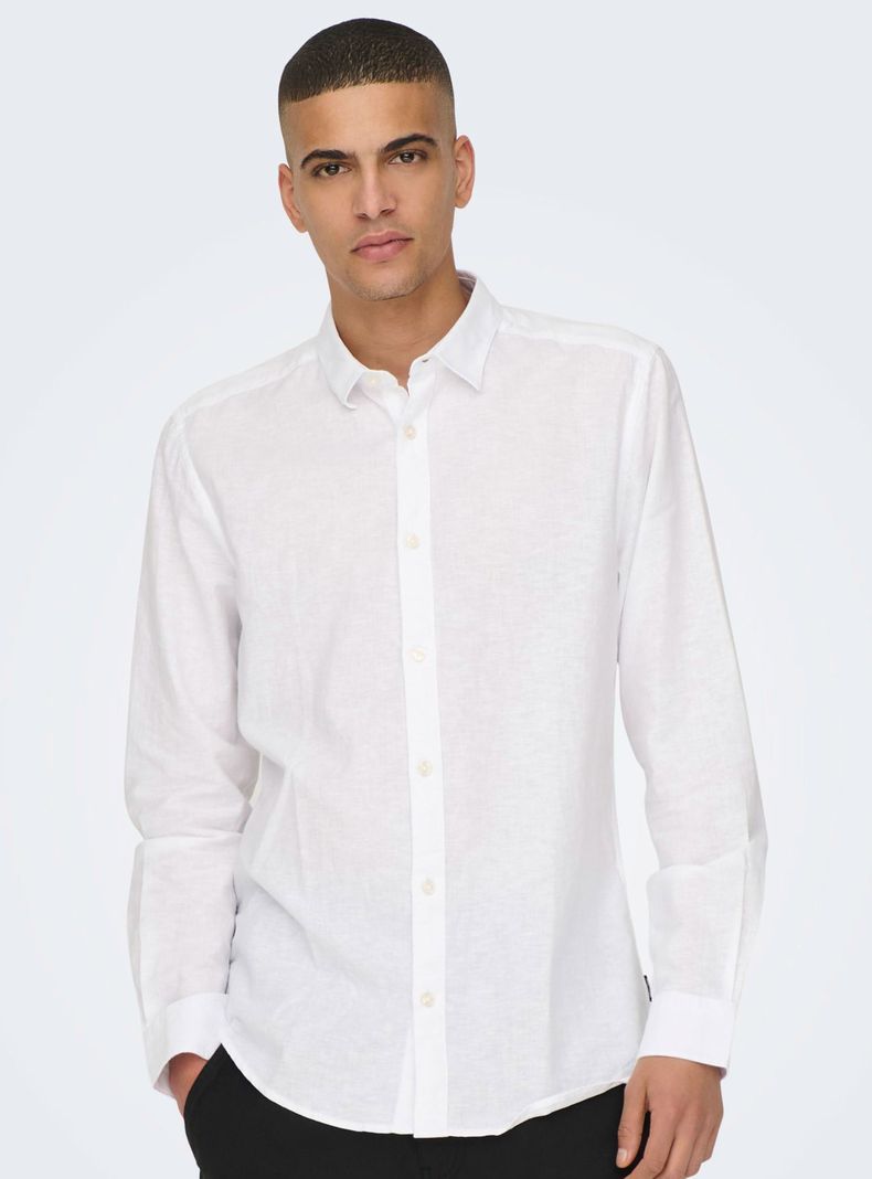 Camisa Caiden Life Solid con Botones