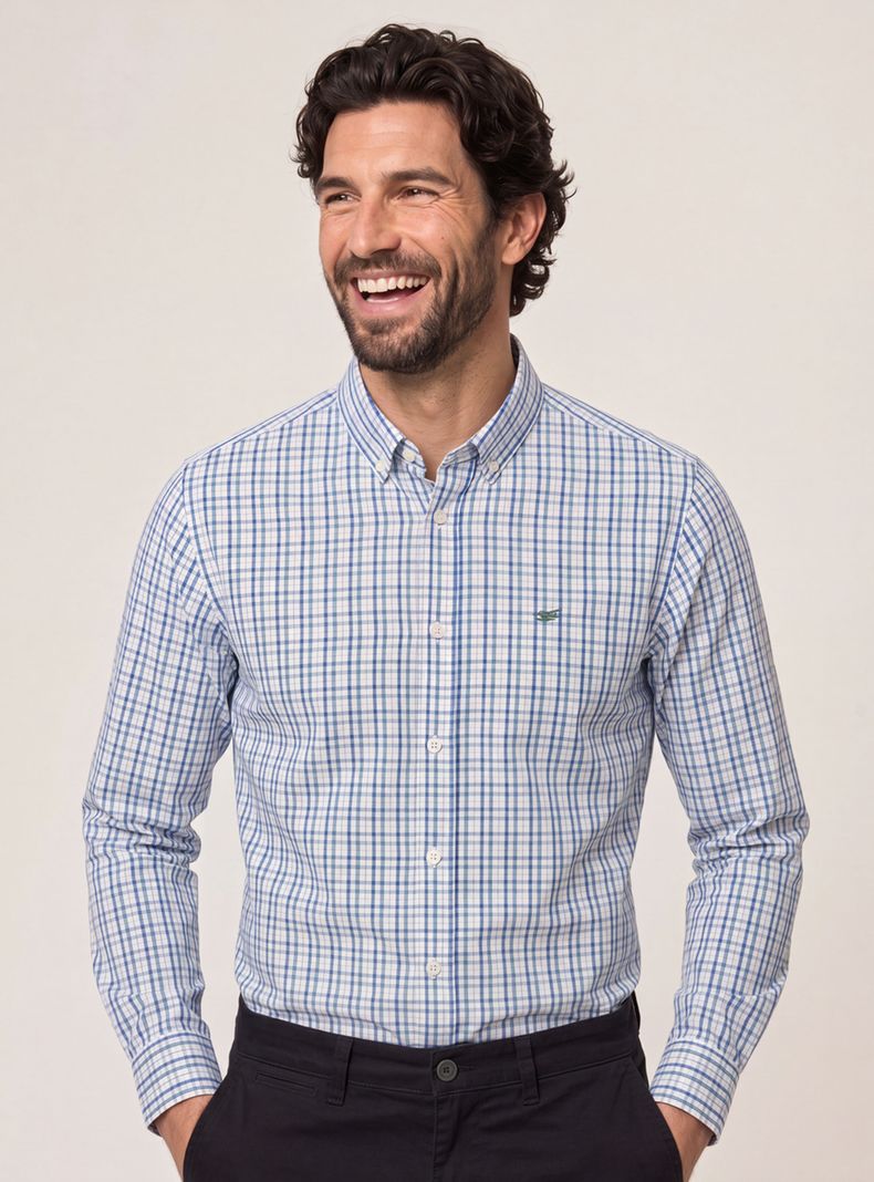 Camisa Blaine Manga Larga