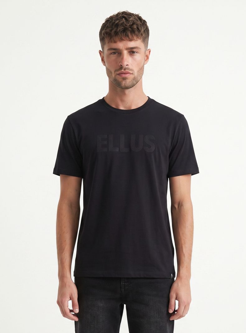 Polera Manga Corta Regular Fit Pespunte