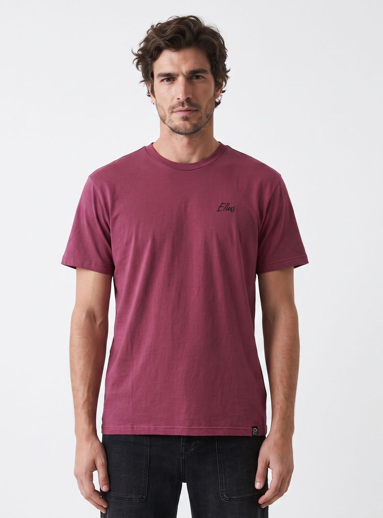 Polera Manga Corta Regular Fit Rososc