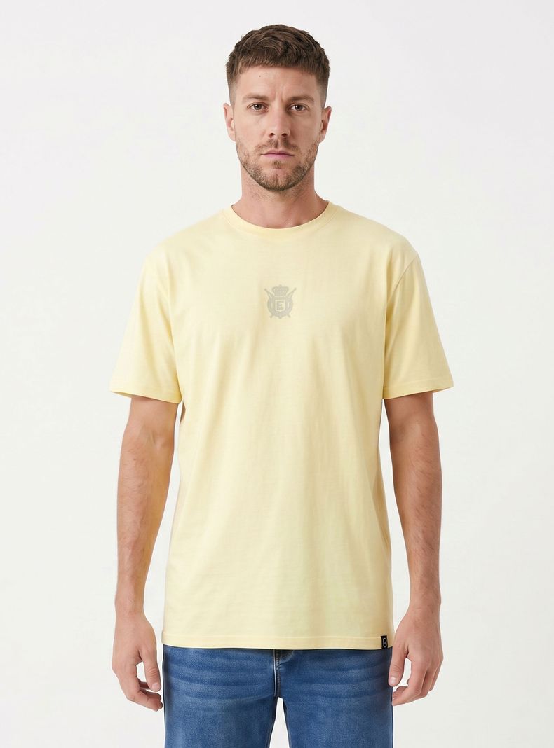 Polera Relaxed Fit Silicone Wash Royal Amapal