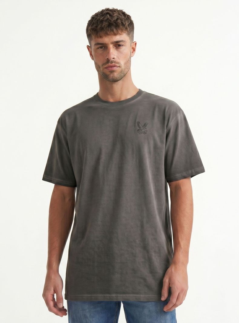 Polera Relaxed Fit Dirty Wash