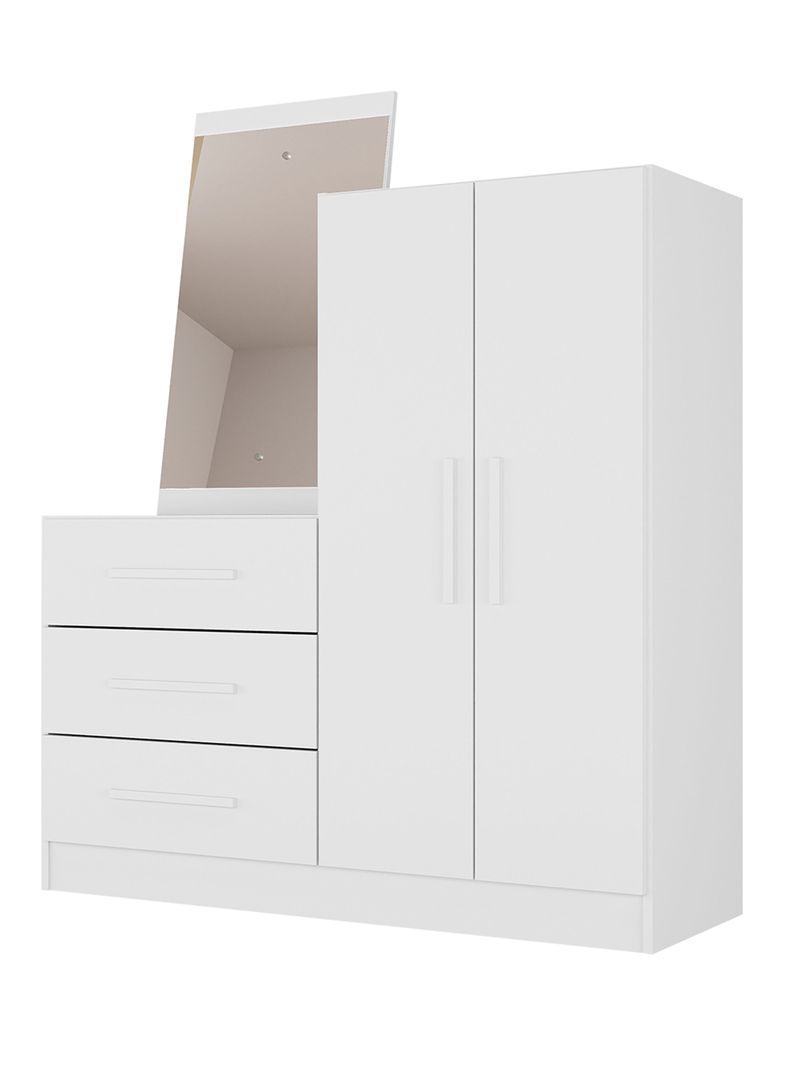 Cómoda 2 Puertas 3 Cajones Dunas 112x90.6x35 cm