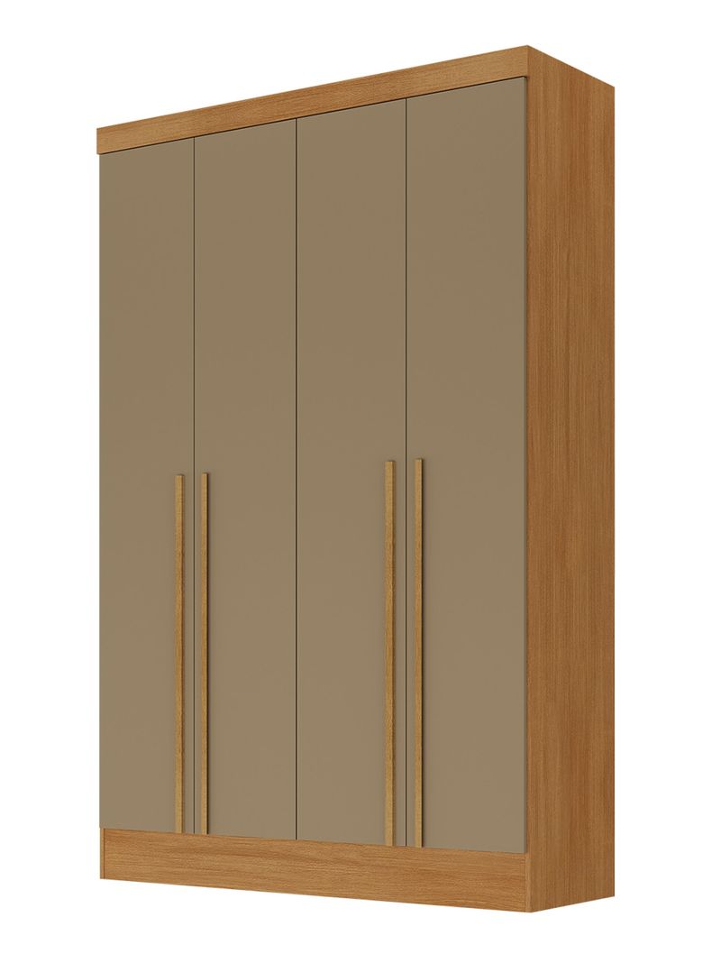 Clóset 4 Puertas 3 Cajones New Creta 217x127.6x46.5 cm