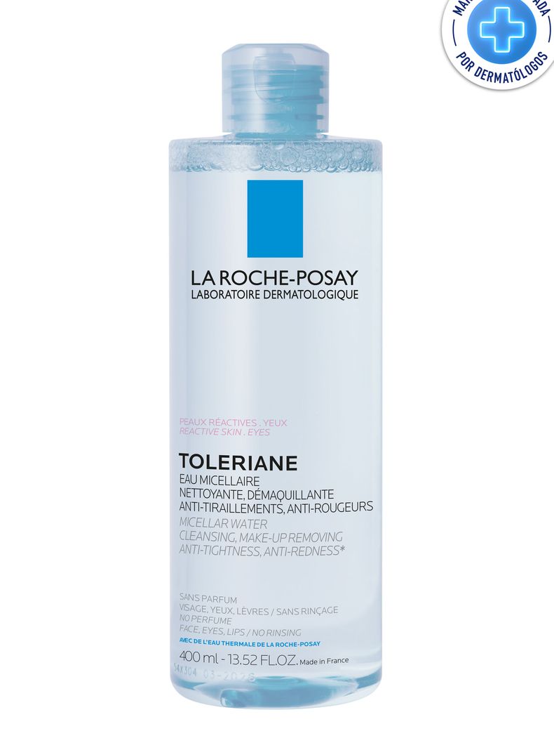 Agua Micelar Desmaquillante Piel Reactiva 400 ml Toleriane