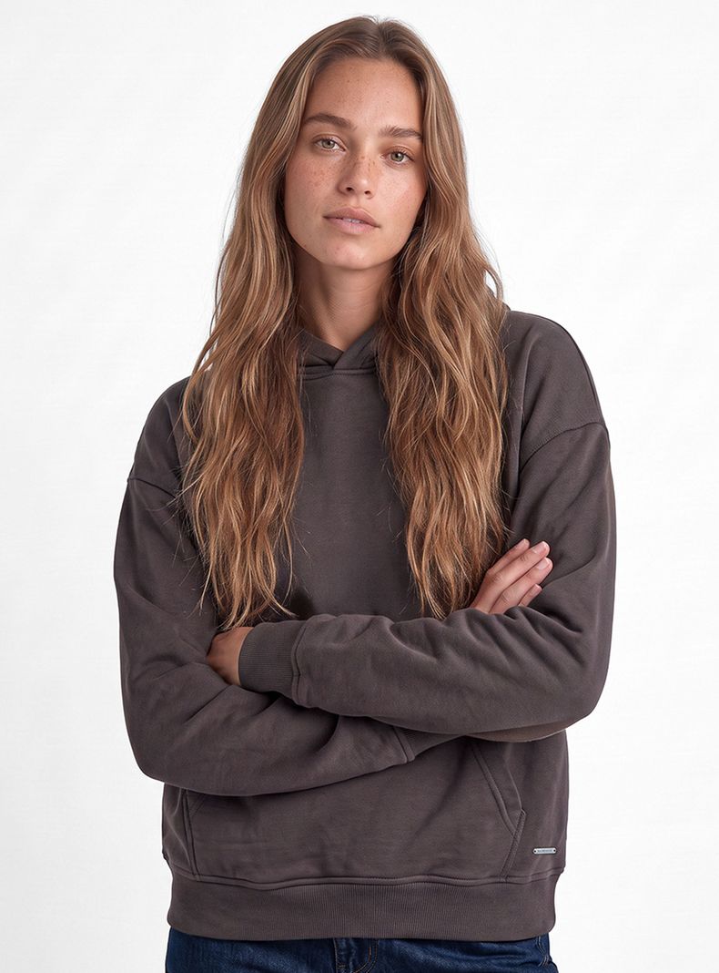 Polerón Hoodie Estrella Brown