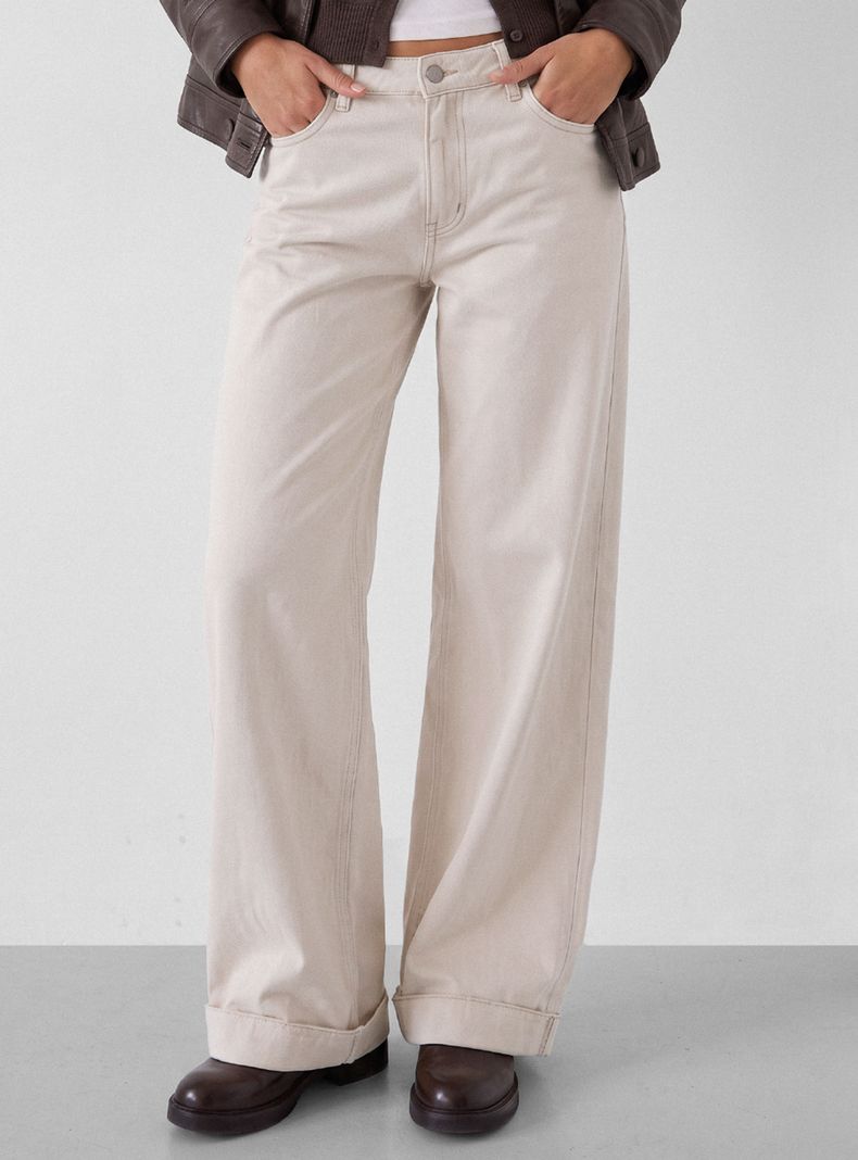 Pantalón Sun Ecru