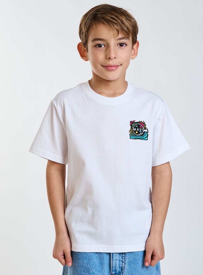 Polera Estampado Playero Espalda
