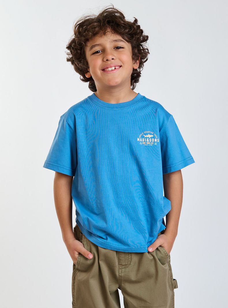 Polera Estampado Ride Your Life Logo