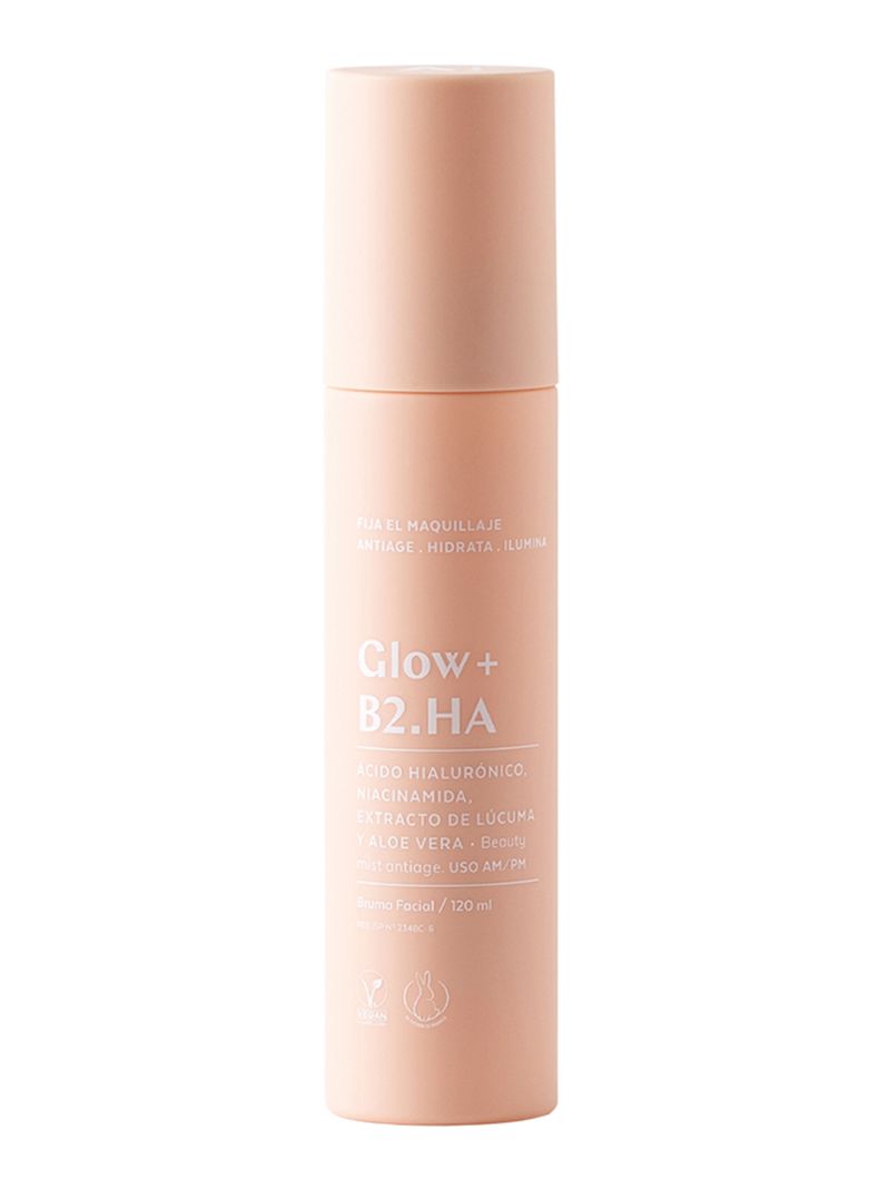 Bruma Facial Antiage Hidratante Glow+ B2.HA 120 ml