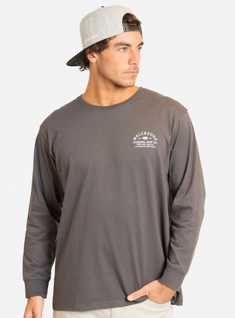 Polera Manga Larga Original Surf