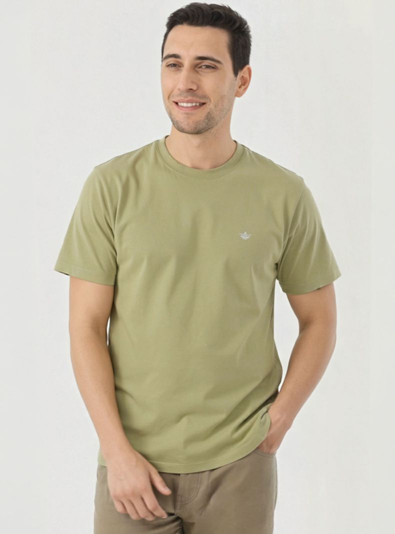 Polera Manga Corta Dkr Logo Wing And Anchor