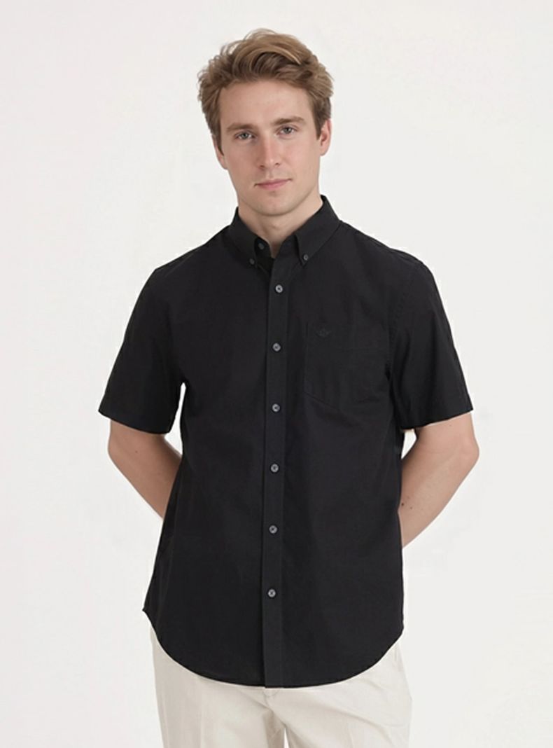 Camisa Manga Corta Dkr Signature Botón