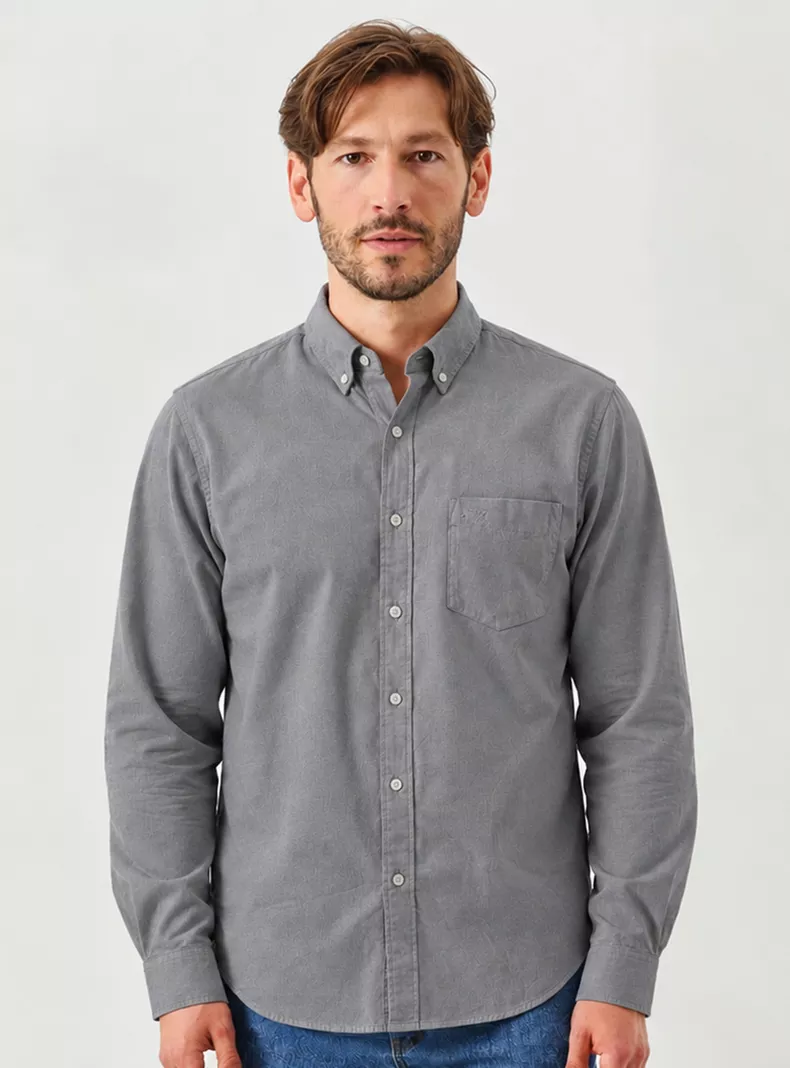 Camisa Manga Larga Dkr Oxford