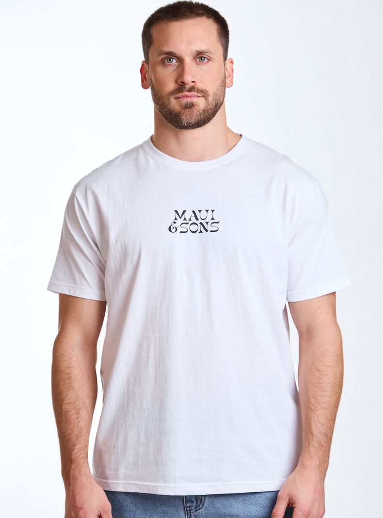 Polera Manga Corta Espalda con Estampado