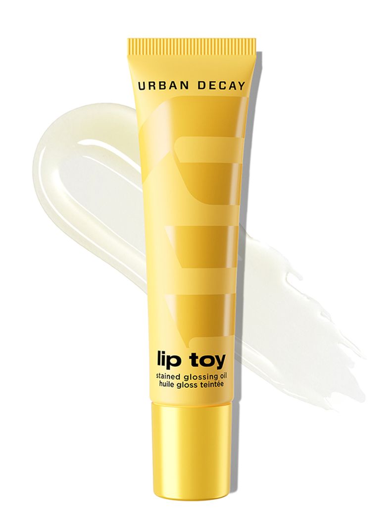 Brillo de Labios Urban Decay Lip Toy Lip Oil Tono Pop Off