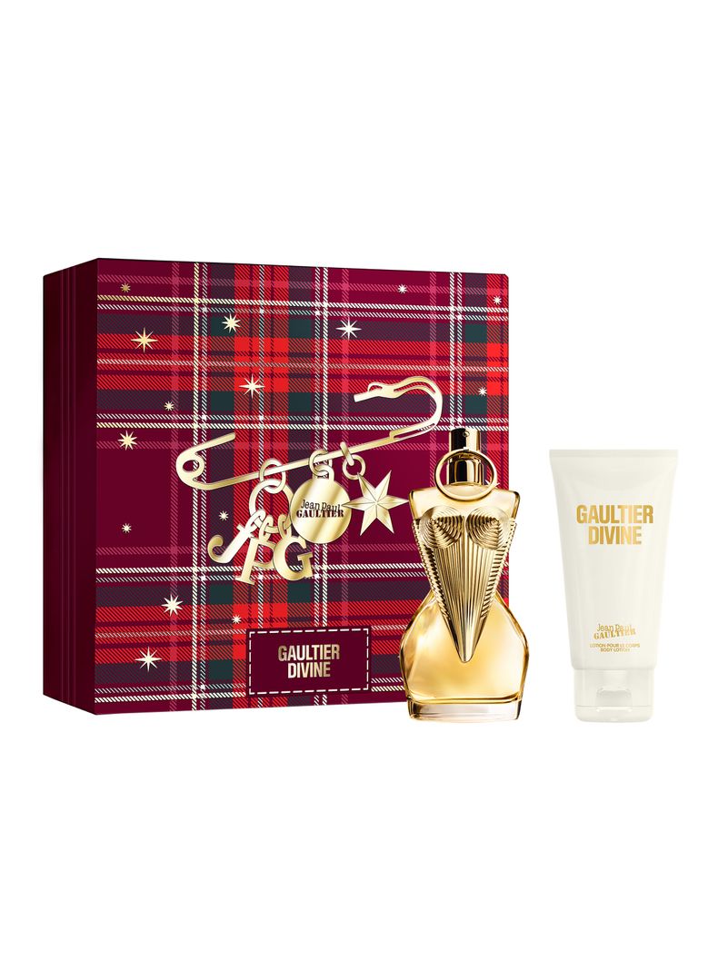 Set Perfume Gaultier Divine EDP Mujer 50 ml + Lotion Pour Le Corps Loción Corporal 75 ml