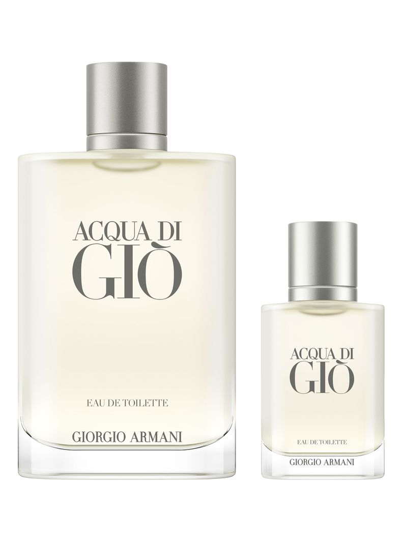 Set Perfume Acqua Di Giò EDT Hombre 200 ml + 30 ml Giorgio Armani