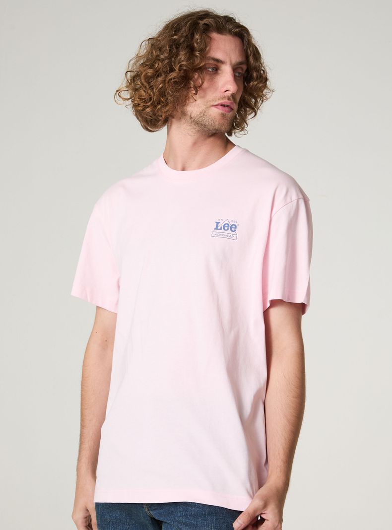Polera Cuello Redondo Regular Estampado