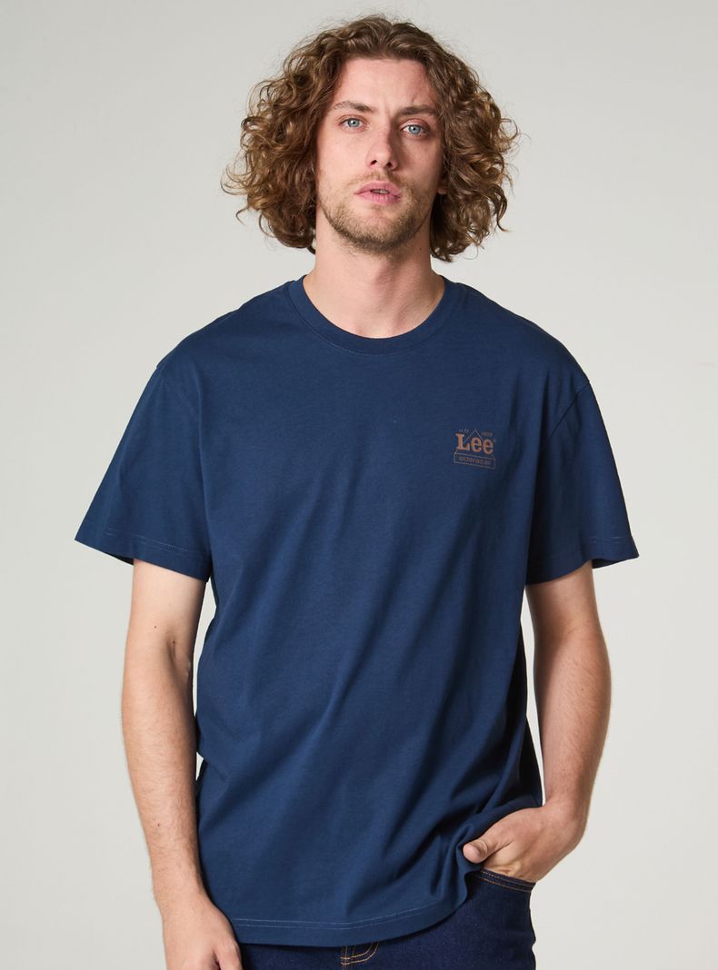 Polera con Logo Manga Corta