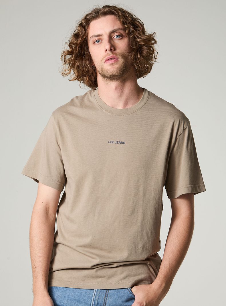 Polera Cuello Redondo Regular Algodón