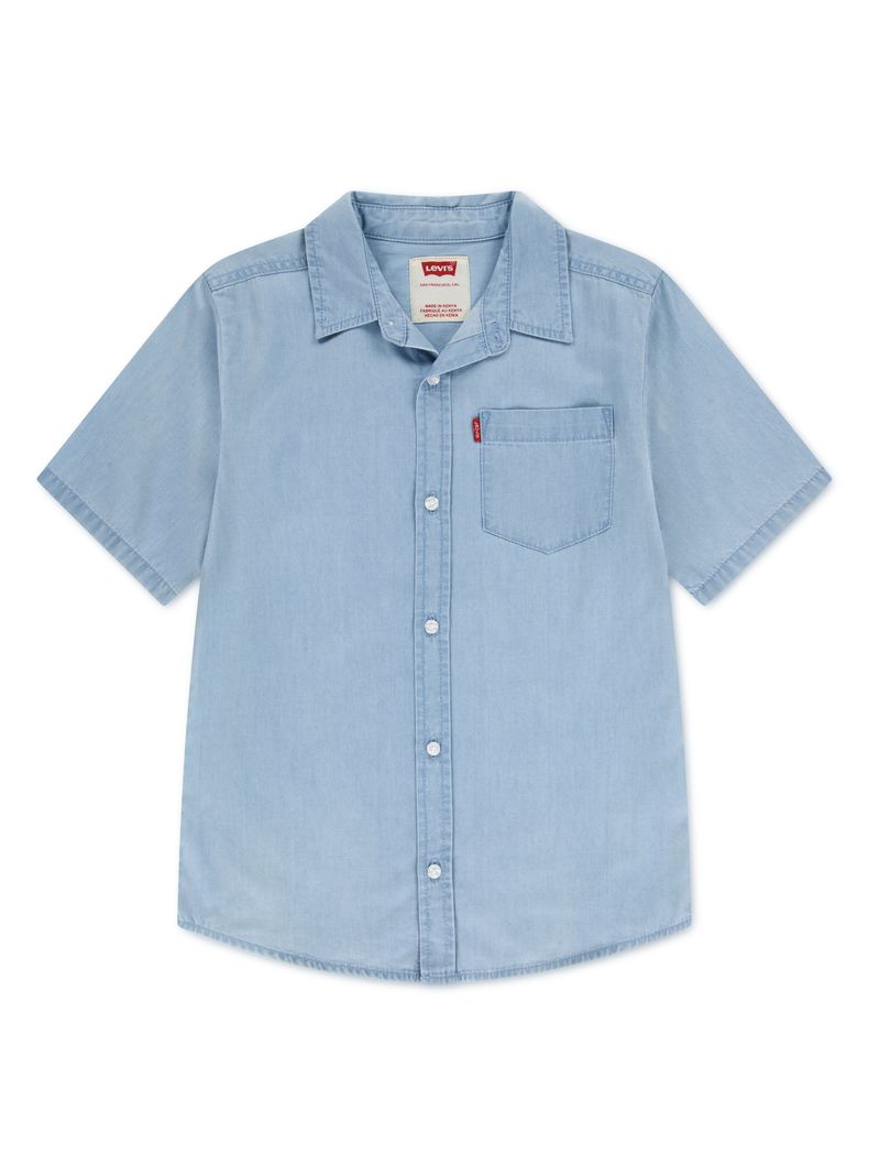 Camisa Manga Corta Abotonada Niño