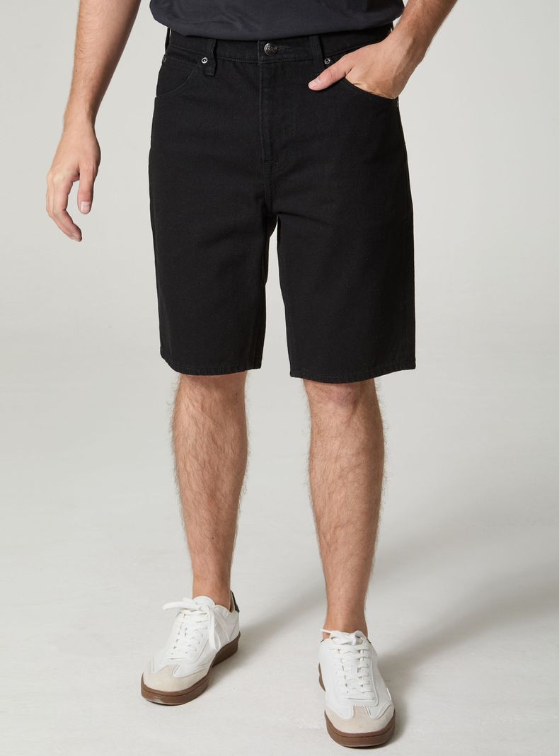Short Regular Fit Tiro Medio Bolsillo