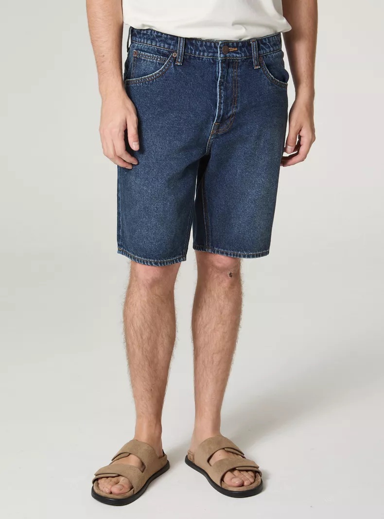 Short 5 Bolsillos Tiro Medio