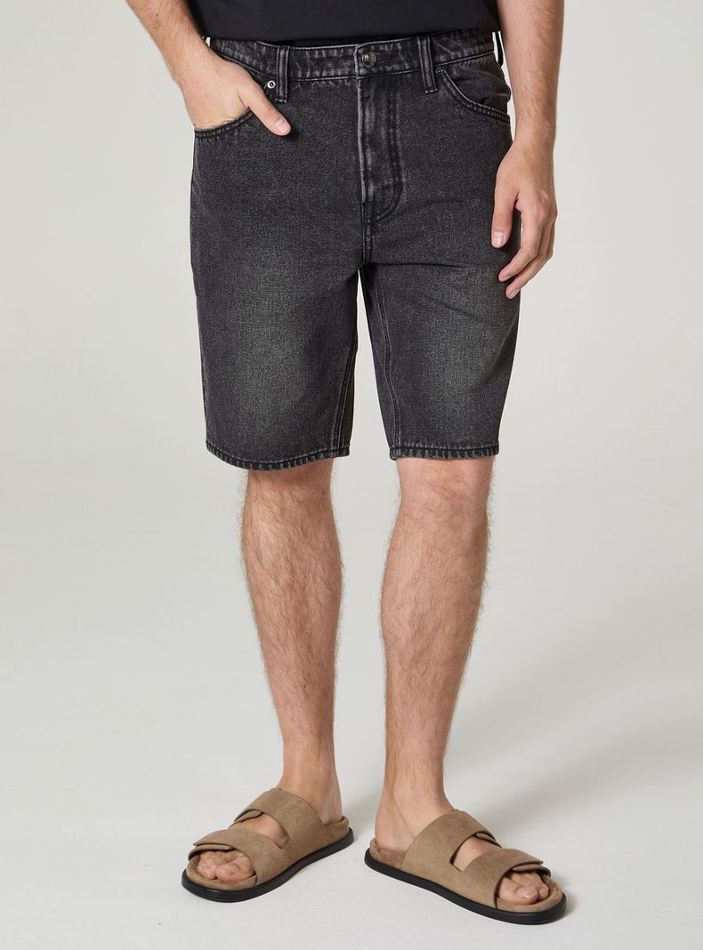 Short Bolsillos Tiro Medio