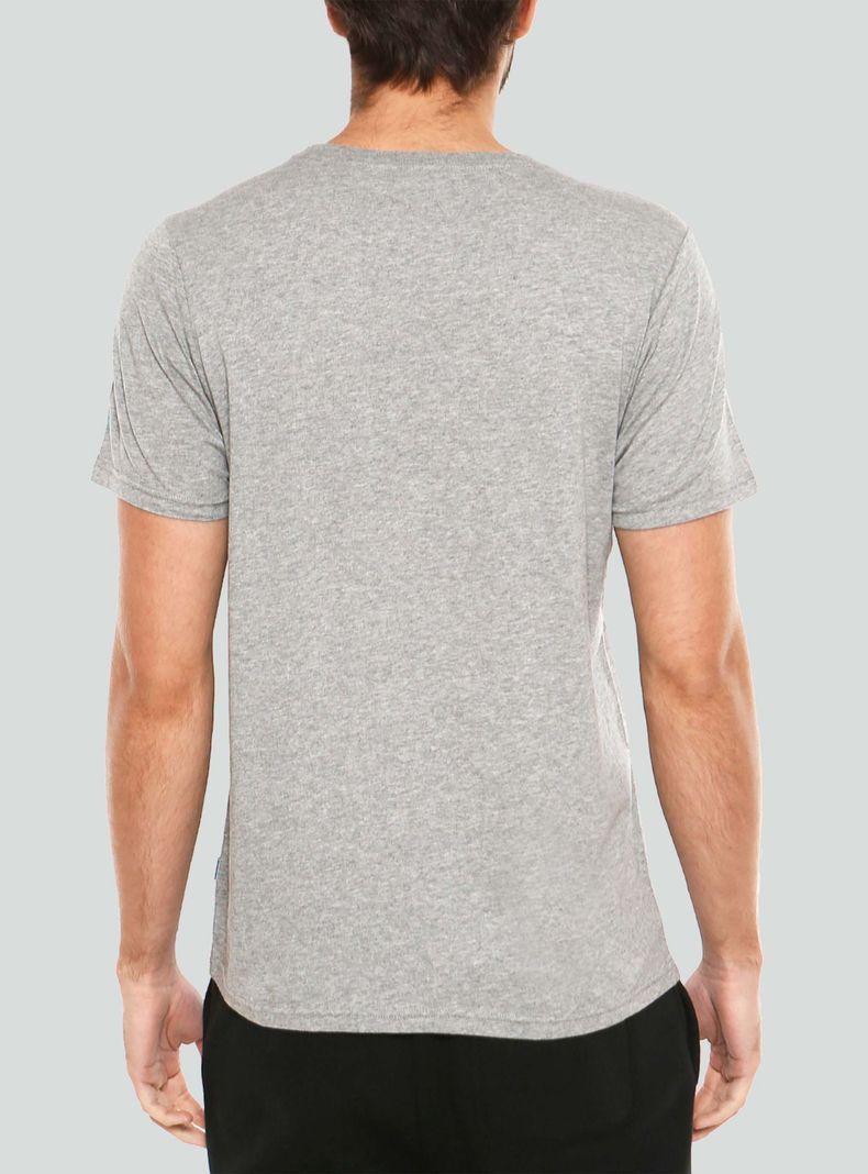 Polera Gris Manga Corta-4