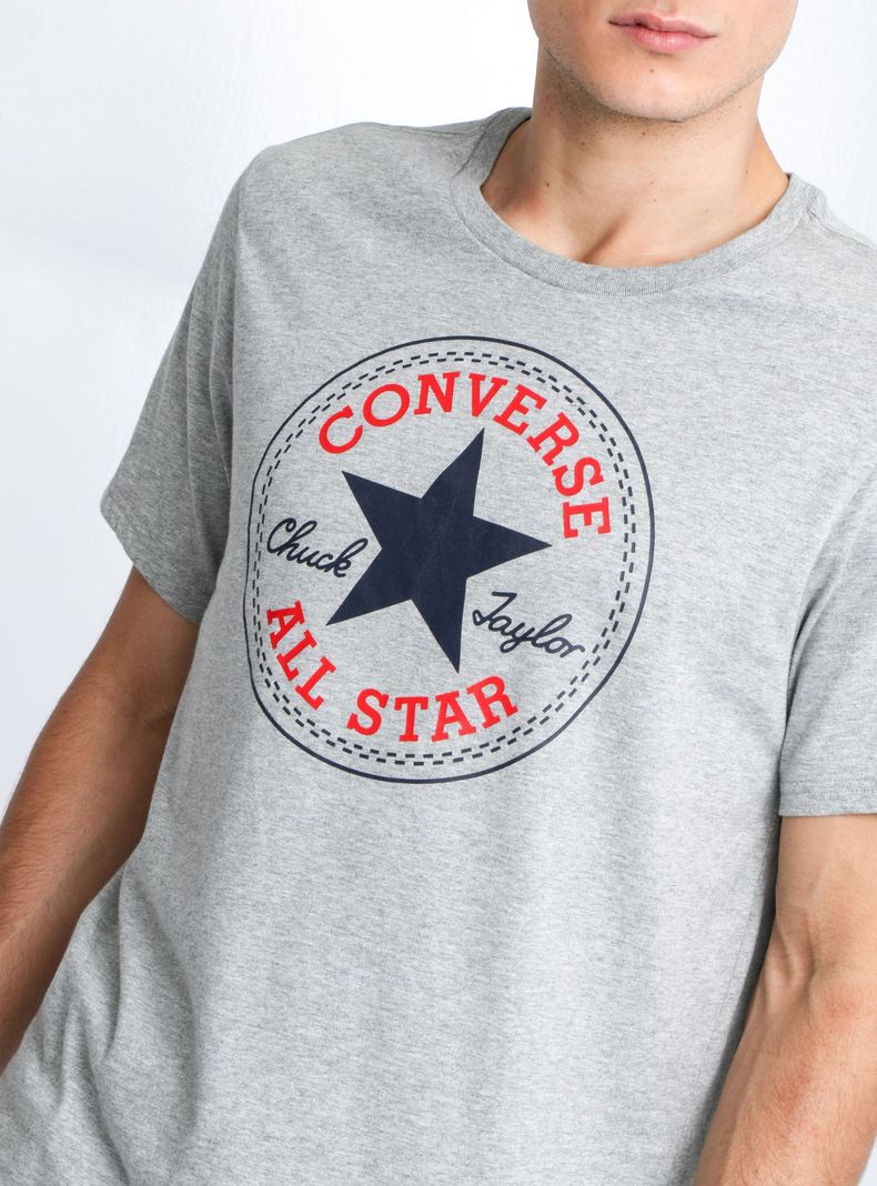 Polera Gris Manga Corta-2