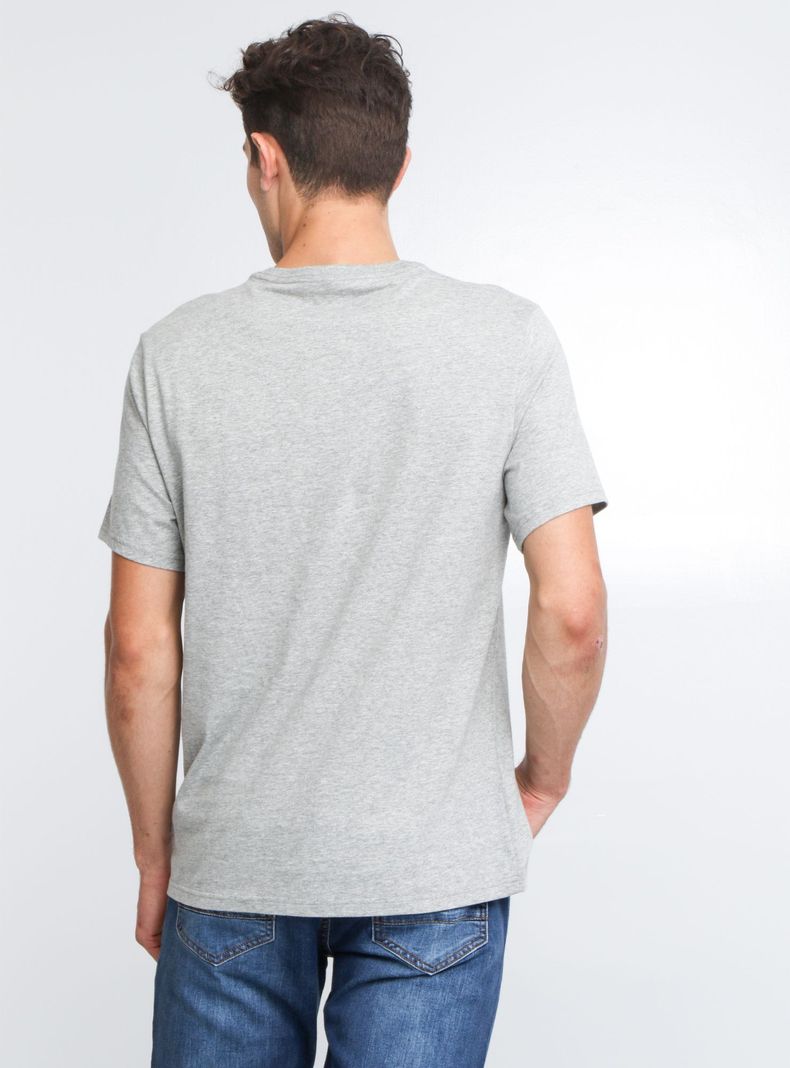 Polera Gris Manga Corta-1
