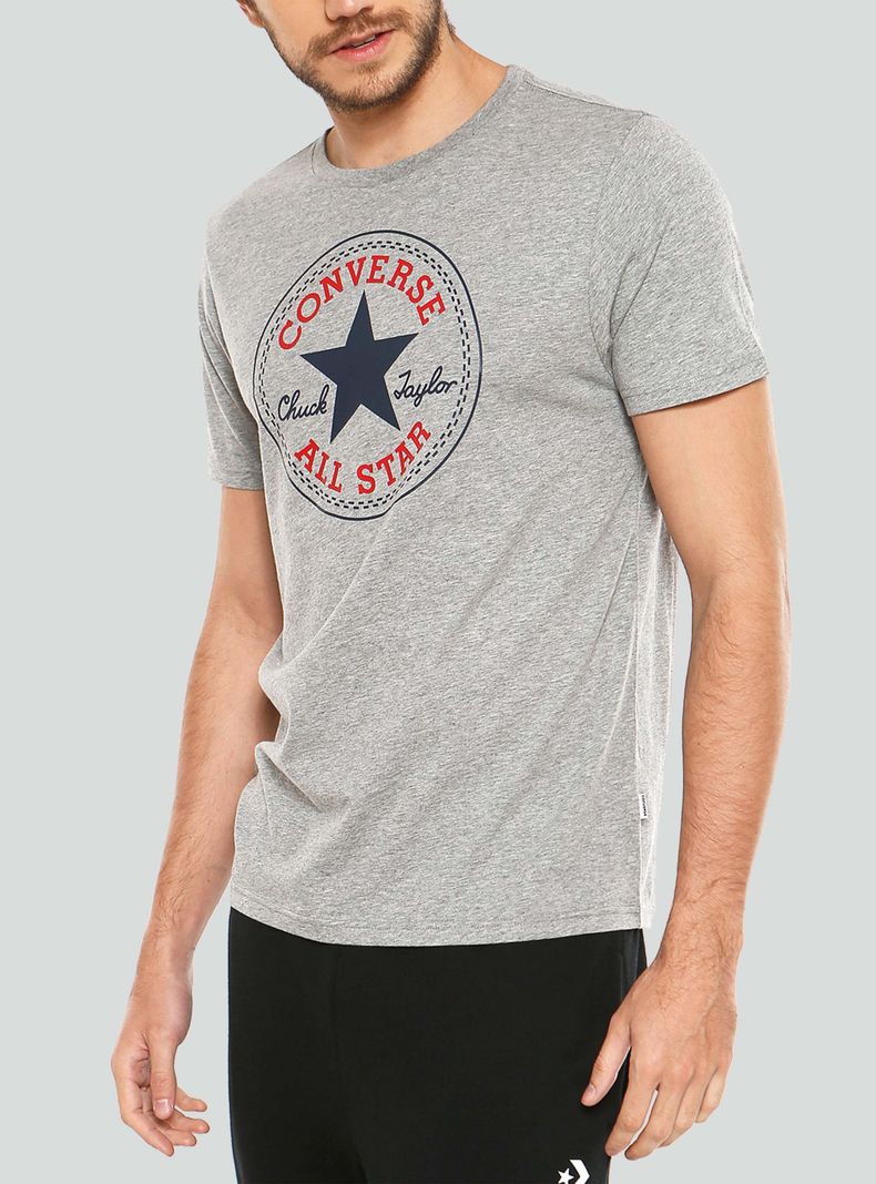 Polera Gris Manga Corta-3