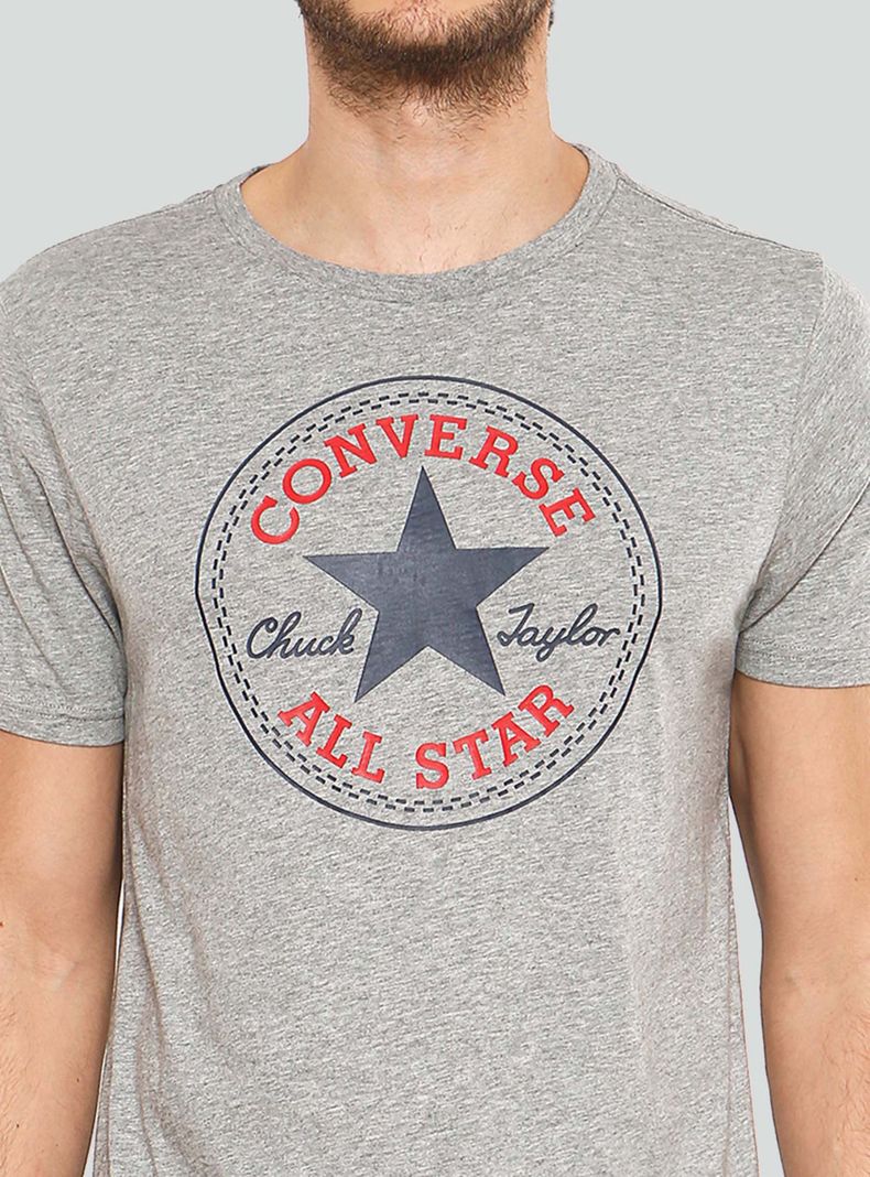 Polera Gris Manga Corta-5